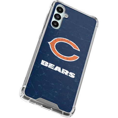 NFL Chicago Bears Distressed Galaxy A15 5G Clear Case